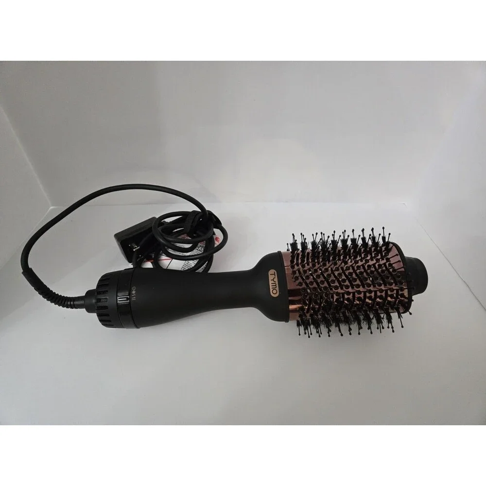 TYMO Hot Air Brush Volumizer Hair Dryer Ionic Defrizzing Tangle-Free Bristles